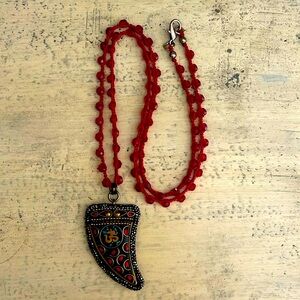 Handmade Beaded Tibetan necklace
